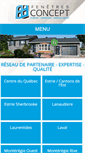 Mobile Screenshot of fenetresconcept.com